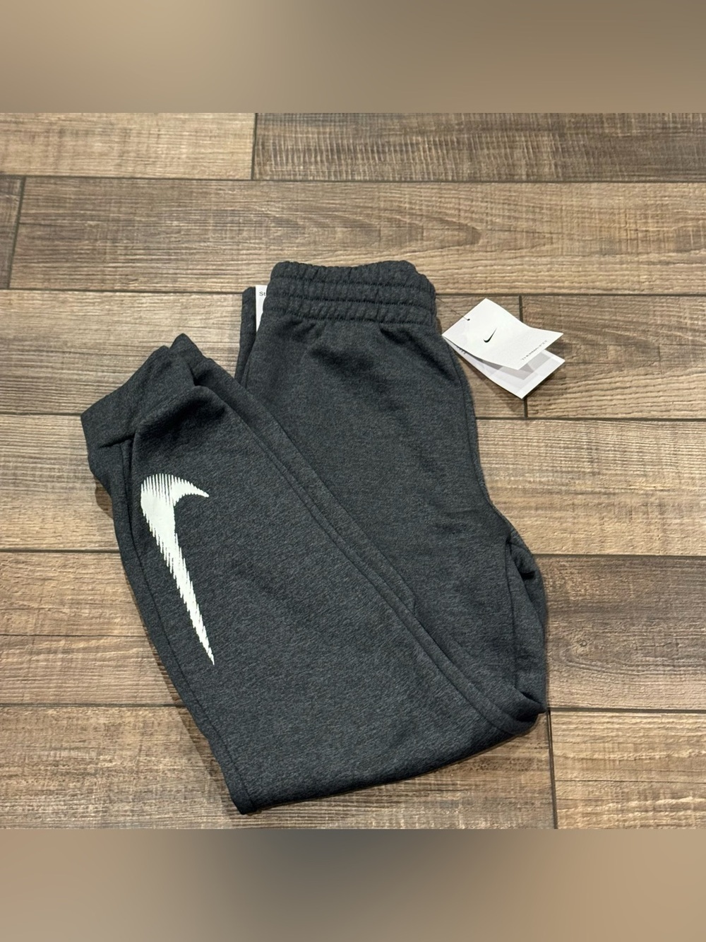 New Nike Big Kids Therma-FIT Training Joggers Gray SZ M SWEATPANTS NEW